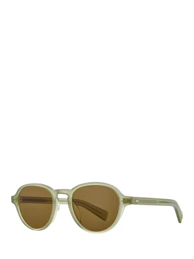 Garrett Leight Sunglasses In Green