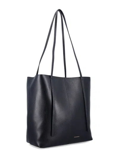 By Malene Birger Abislo North South Tote In Black