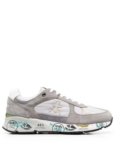Premiata Low-profile Sneakers With Artistic Graphic Elements