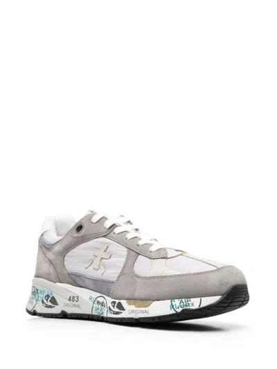Premiata Low-profile Sneakers With Artistic Graphic Elements
