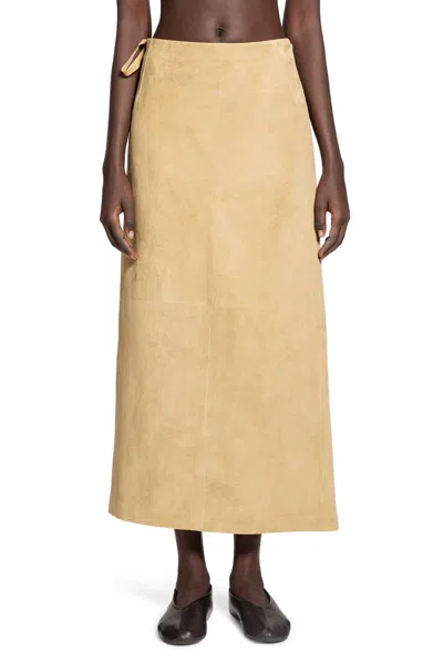 The Row Skirts In Yellow