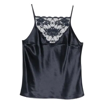 By Malene Birger Leeba Lace Top In Blue