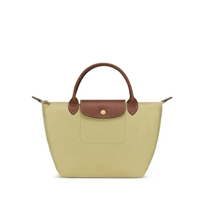 Longchamp Pistacchio-coloured Le Pliage Original S Bag In Green
