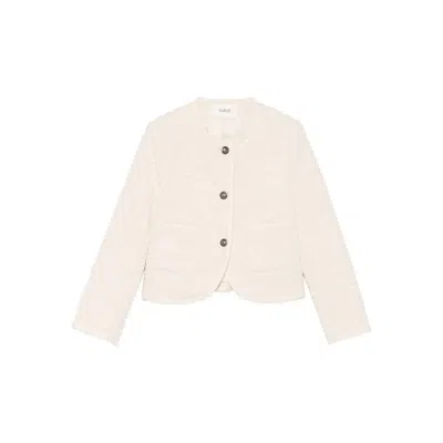 Ba&sh Alfie Buttoned Jacket In Neutral