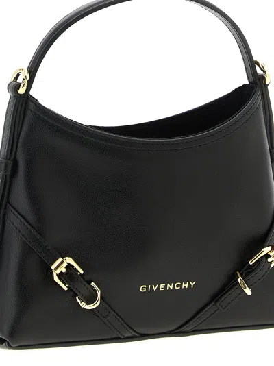 Givenchy Nano Voyou Handbag In Black