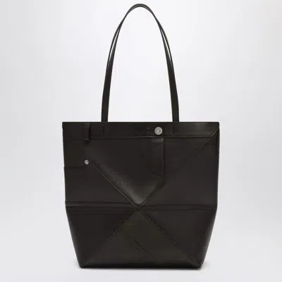 Loewe Medium Puzzle Fold Panta Tote Bag In Vintage In Brown