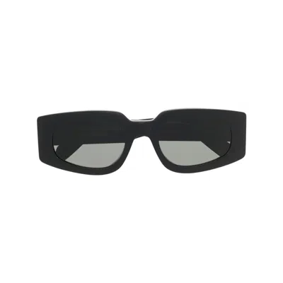 Retrosuperfuture Sculpted-design Sunglasses In Black