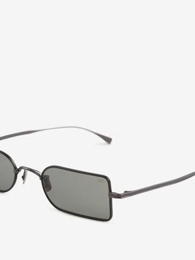 Eyevan Rectangular Sunglasses In Black