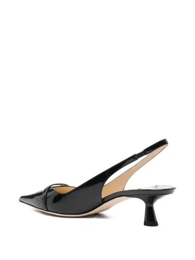 Jimmy Choo Amita Patent Leather Pumps In Black