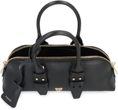 Pinko Small Hand Bag Escape Bag Baguette In Leather In Black