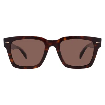 Chopard Brown Square Men's Sunglasses Sch337 722p 52 In Brown