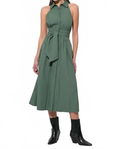 Adelyn Rae Rosa Halter Dress In Green In Green