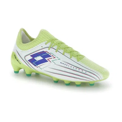 Lotto Solista 200 Viii 220558-bp8 Unisex Sunny Lime Fg Soccer Cleats Dwa1252 In White