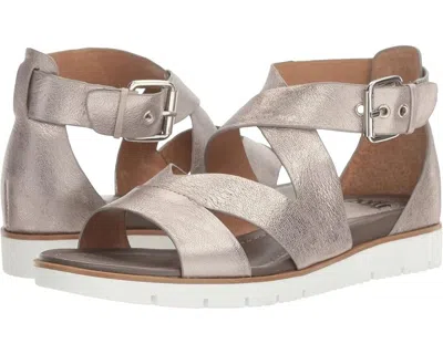 Söfft Mirabelle88793 Sandal Womensilver Metallic Adjustable Strap Zogg1786 In Metallic