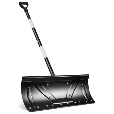 Best Choice Products 24 Snow Pusher, Heavy Duty Snow Shovel" In Black