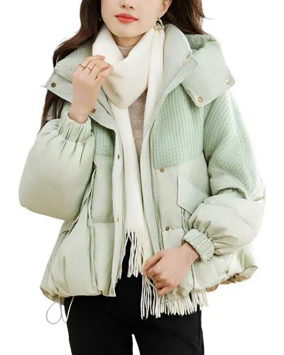 Enjoy Petra Down Jacket In Green