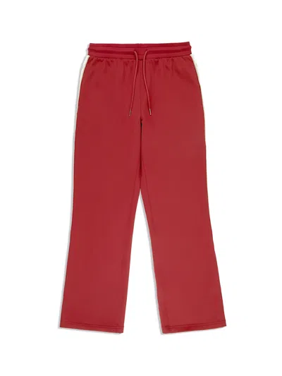 Sergio Tacchini Ardea Straight Leg Track Pant In Red