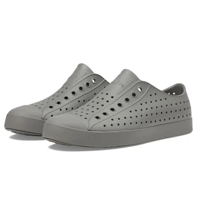 Native Shoes Jefferson1115001291 Sneaker Womensgray Slip On Shoes Zogg1618 In Gray