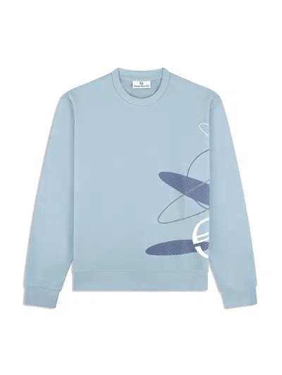 Sergio Tacchini Ciro Crewneck Sweatshirt In Blue