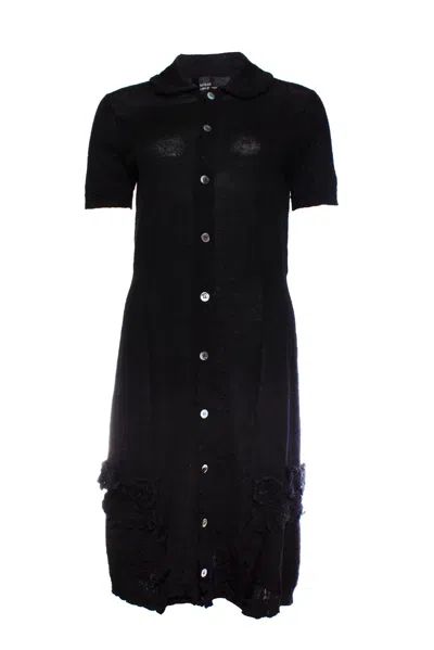 Comme Des Garçons Tricot Dress In Black