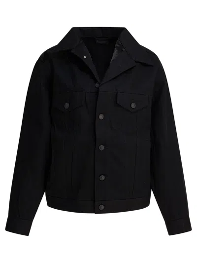 Balenciaga Tailored Long Sleeve Blazer Pockets In Black