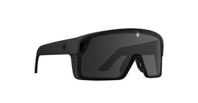Spy Optic Spy Monolith Matte Black / Happy Gray Green Black Spectra Unisex Sunglasses In Black