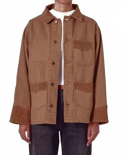 Rolla's Mulberry Barn Jacket In Brown In Brown