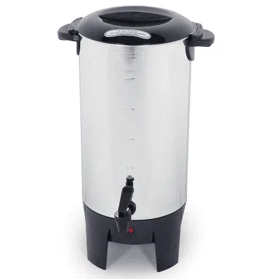Better Chef 10 To 50 Cup Stainless Steel Urn Coffeemaker In Black