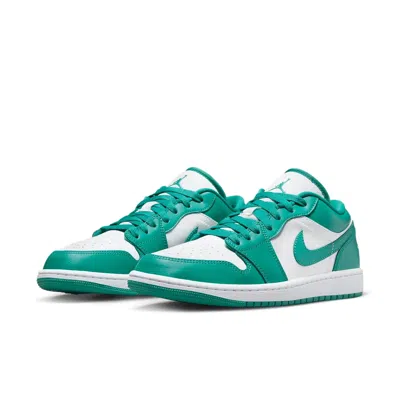 Nike Air Jordan 1 Low Dc0774-132 Sneaker Women's New Emerald Casual Shoes In Green