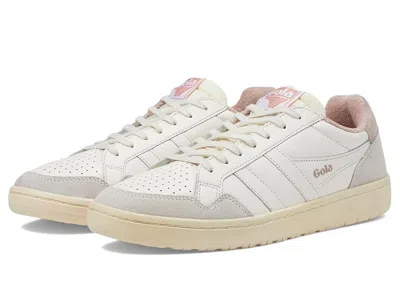 Gola Eagle Clb530 Sneakers Women's Off-white Suede Lifestyle Shoes Zogg1341 In White