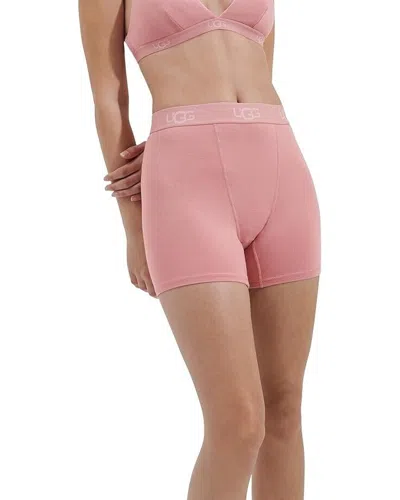Ugg Alexiah Boyshorts Women's Stretch Elastic Waist Underwear Lot14 In Pink