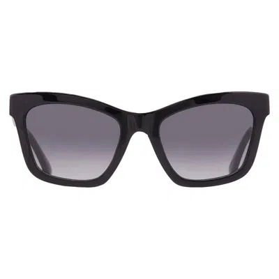 Moschino Grey Gradient Cat Eye Ladies Sunglasses Mos156/s 0807/9o 54 In Black