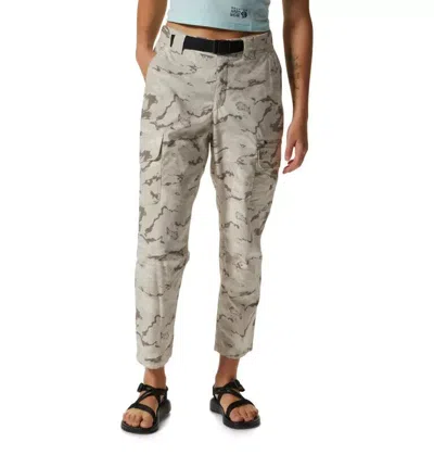 Mountain Hardwear Cascade Pass Pants Women Dunes Crag Camo Cargo Pocket Jdm536 In Multi