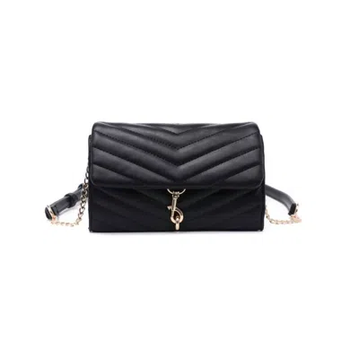 Urban Expressions Women's Nanci Crossbody Bag In Black In Black