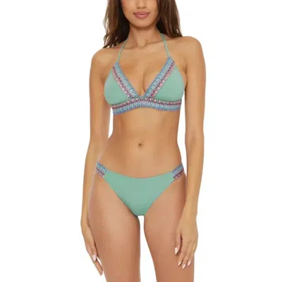 Becca By Re Virtue Fiesta Avery Bikini Top Womens Beach Kfc151 In Purple