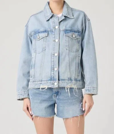 Blanknyc True Grit Jacket In Light Indigo In Blue