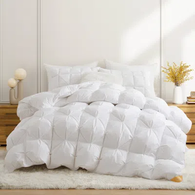Puredown Made In Germany 800 Fill Power Puff Down Comforter In White