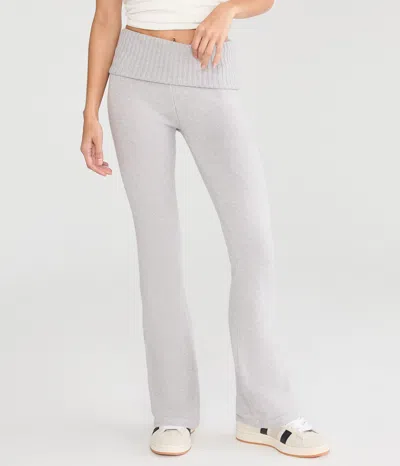 Aéropostale Cozy Sweater Flare Leg Pants In Multi