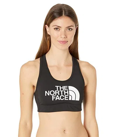 The North Face Midline Sports Bra Women Black Racerback Activewear App2963 In Black
