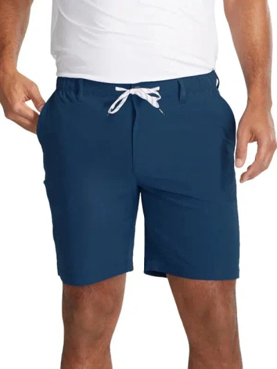 Chubbies Everywear Performance Shorts Men Navy 6" Inseam Golf Chino Red362 In Blue