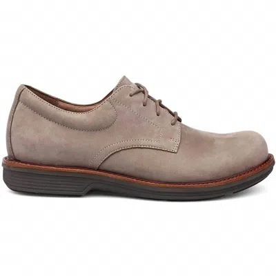 Dansko Men's Josh Oxford In Taupe In Brown