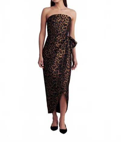 Saylor Zaniya Dress In Leopard In Multi