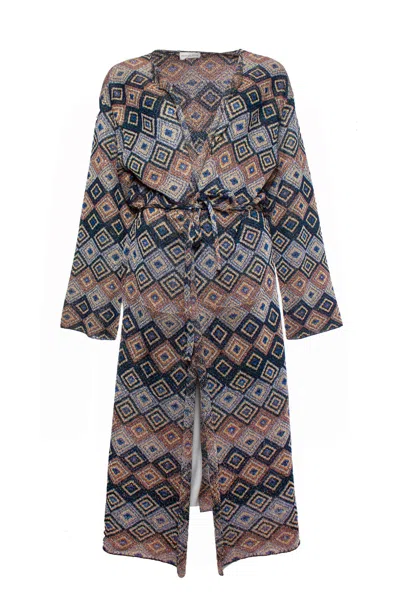 Dries Van Noten Lurex Cardigan In Multi