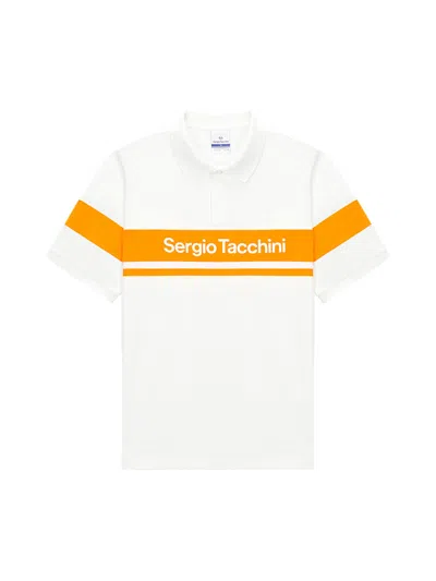 Sergio Tacchini Damarindo Polo Shirt In White