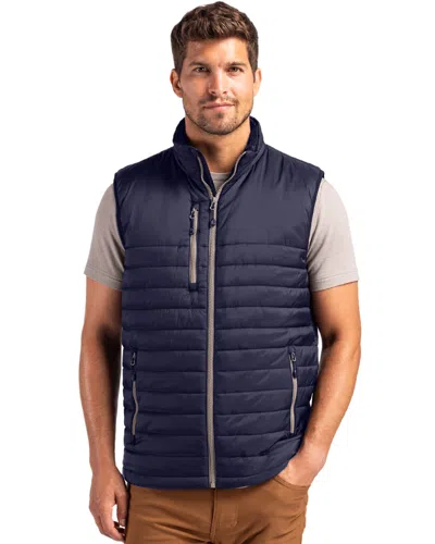 Clique Valhalla Full Zip Mens Puffer Vest In Animal Print