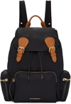 BURBERRY Black Nylon Backpack