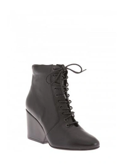 Shop Robert Clergerie Leather Boots In Black