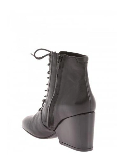 Shop Robert Clergerie Leather Boots In Black