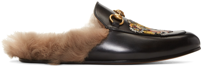 gucci princetown slipper tiger
