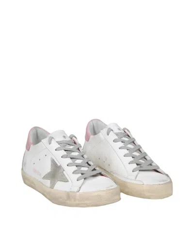Golden Goose Deluxe Brand Women Multicolor Leather Super Star Classic Sneakers In Multi